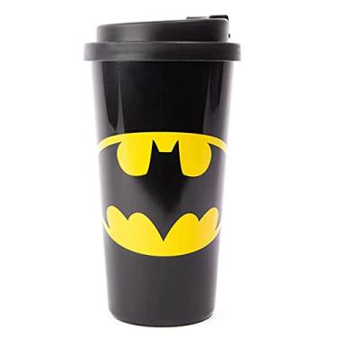 Imagem de Copo plástico Geek DC Batman Logo Presente Criativo cor:Preto