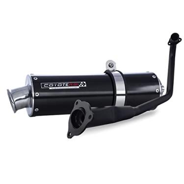 Imagem de Escape/Ponteira Coyote RS1 Alumínio Redondo - CG 150 Titan/Fan ESDi/EX ano 2009 até 2013 - Polido