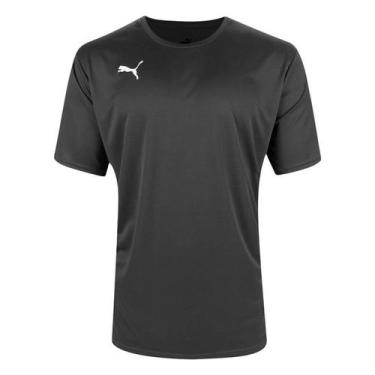 Imagem de Camiseta Puma Liga Jersey Active Masculina - Preto E Branco