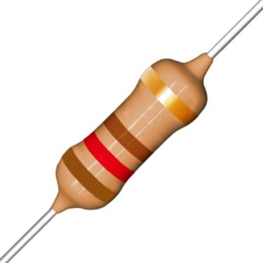 Imagem de Resistor 120R -1/4W-1% Kit com 100 Unidades - Para Eletrônica