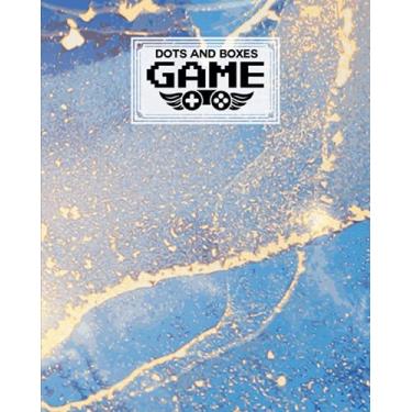 Imagem de Dots And Boxes Game: Dots & Boxes Activity Book Marble Blue Cover - 120 Pages!, Dots and Boxes Game Notebook - Short or Long Games (8.5 x 11 inches) by Heidrun Krebs