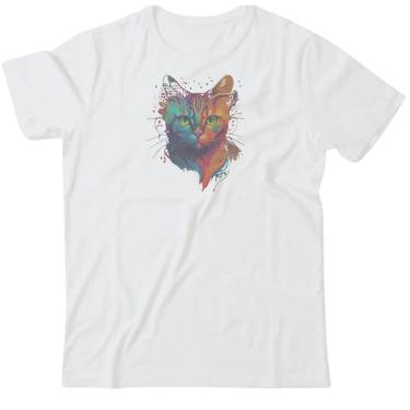 Imagem de Camiseta algodão pets & natureza - Dualidade Felina