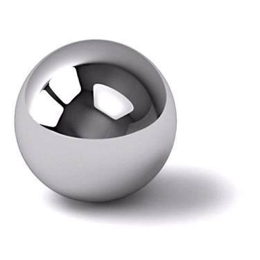 Imagem de LEGO Technic Steel Ball Chrome silver wheel metal marble heavy pivot caster steering socket joint 99948 omnidirectional FLL LME robot robotics mindstorms nxt ev3 part piece