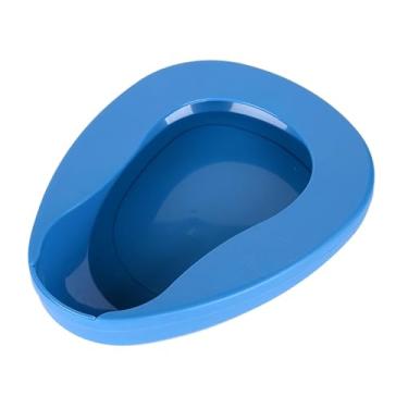 Imagem de harayaa Comadre para idosos reutilizável, leve, grosso, fácil de limpar, estável, portátil, suave para cama