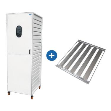 Imagem de Armário Vazio Padaria Panificadora Com 20 Assadeiras 5 Tiras 58X70 Pintura Epoxi Innal