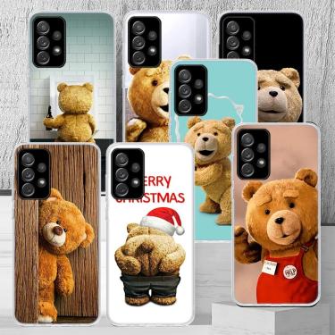 Imagem de Tampa da caixa do telefone para o Samsung Galaxy  mascote engraçado  urso bonito impertinente