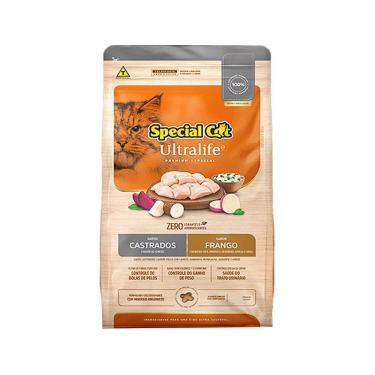 Imagem de Ração Special Cat Ultralife Castrados Frango 20kg