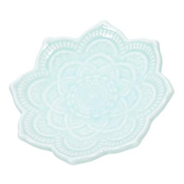 Imagem de PRETYZOOM Mandala Placa De Jóias Suporte De Colar Cerâmica De Armazenamento