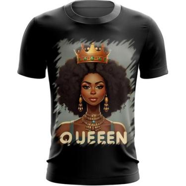 Imagem de Camiseta Dryfit Rainha Africana Queen Afric 7 - Kasubeck Store