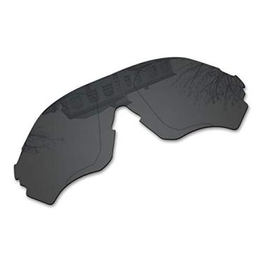 Imagem de Millersawp Lentes de reposição EV Zero Range OO9327 compatíveis com óculos de sol Oakley - Stealth Black