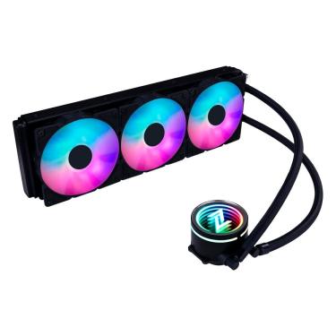Imagem de Water Cooler Neologic Liquid Color Dark Storm 3.6,Intel/Amd,Argb,360Mm,Preto - Nldrk360argb