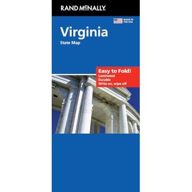 Imagem de Rand McNally Easy to Fold: Virginia State Laminated Map