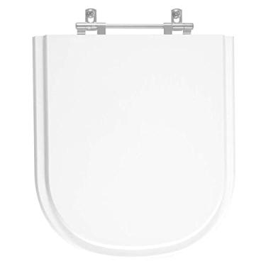 Imagem de Assento Sanitário Acrílico Flox Branco para vaso Fiori