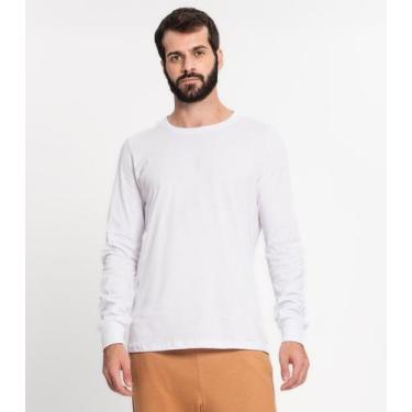 Imagem de Camiseta Meia Malha Básica Masculina Kohmar Branco