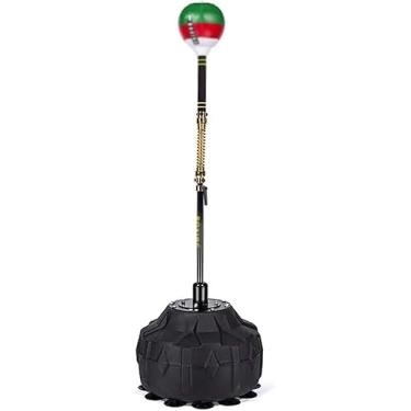 Imagem de Sacos de velocidade de boxe Reflex Ball Cobra Bag Saco Punch Bag Stand, bola de punch independente altura ajustável de 150-180cmBoxing Adulto Crianças Reflex Speed ​​Bag, Verde, 50 * 150-180