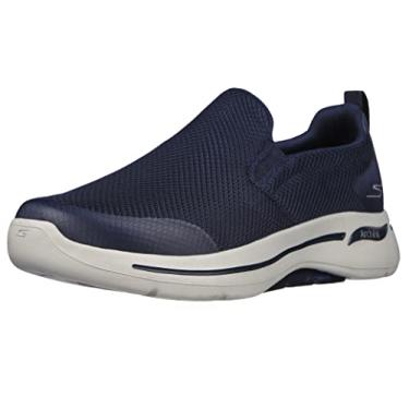 Imagem de Skechers Go Walk Arch Fit - Togpath Tênis masculino, Azul-marinho/cinza, 44