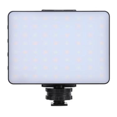 Imagem de Luz LED para Selfies, 72 Chips de LED, Iluminação Fotográfica Recarregável Com 3 Modos de Iluminação, Ajuste de Temperatura de Cor de 3000 a 9900K, Luz de Vídeo na Câmera para