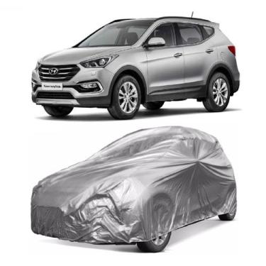 Imagem de Capa Cobrir Carro Santa Fé Forrada E 100% Impermeável - Zna Bezzter