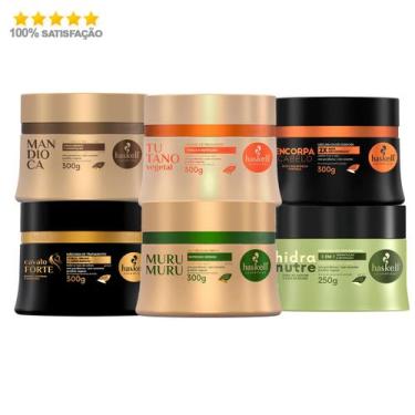 Imagem de Kit Haskell Tratamento Capilar Intensivo Completo 6 Itens