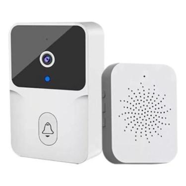 Imagem de Campainha C/ Camera Wifi Sem Fio Inteligente Interfone Audio - Dorbell
