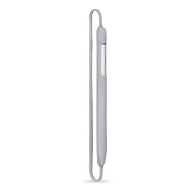Imagem de Suporte protetor de caneta de silicone compatível com Apple Pencil 1ª e 2ª geração Capa protetora para caneta antichoque à prova de arranhões e quedas Bolsa de armazenamento de silicone