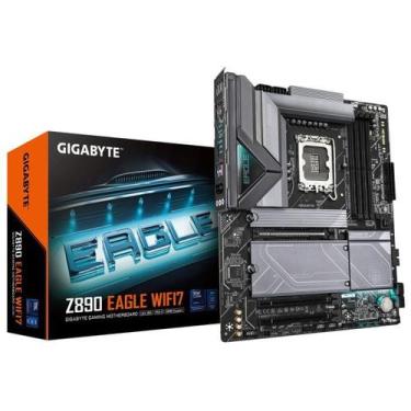 Imagem de Placa Mãe Gigabyte Z890 EAGLE WIFI 7 Intel LGA1851 4xDDR5 Chipset Z890