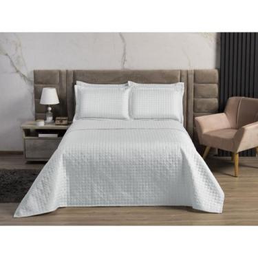 Imagem de Cobre Leito Soft Casal Padrão 3 Peças - Guitex, Branco