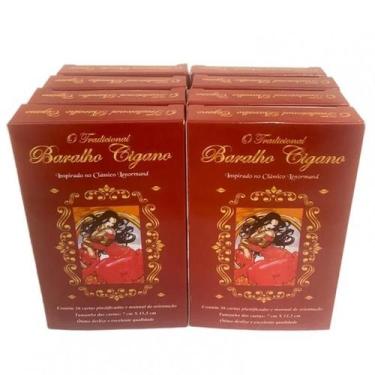 Imagem de Kit 8 O Tradicional Baralho Cigano 36 Cartas Plastificado - Bialluz Pr