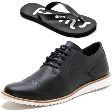 Imagem de KIt Dockside Casual Ec Shoes Detalhes Em Perfurações Com Chinelo, 42, 
