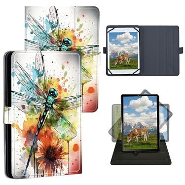 Imagem de Dikoer Capa universal para tablet Pritom M10/Pritom Tronpad M10 de 10,1 polegadas/Digiland 10,1 DL1036/qunyiCO Y10, capa protetora de TPU à prova de choque com pulseira de silicone ajustável,