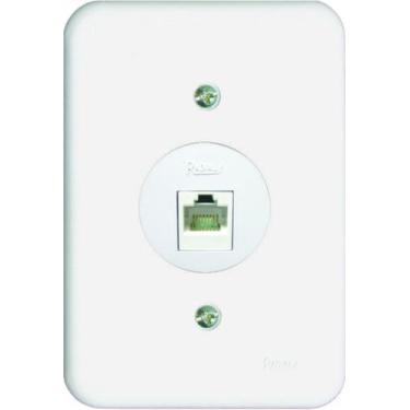 Imagem de Tomada P/ Rede de Internet RJ 45 Linha Pollar Radial 1402.025