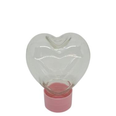 Imagem de 50 Mini Baleiro Coração 50ml - Lembrancinha - Tubete - Deluma Plástico