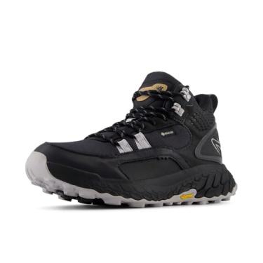 Imagem de New Balance Tênis de corrida feminino Fresh Foam X Hierro Mid V1 Trail, Preto/cinza pérola/fantasma, 5.5 X-Wide