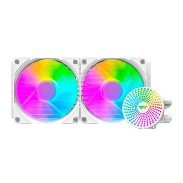 Imagem de Water Cooler para Processador Darkflash DC240 RGB, branco