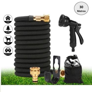 Imagem de Mangueira Jardim Flexível Expansivel Antitorção 30 Metros - GSM FAST -