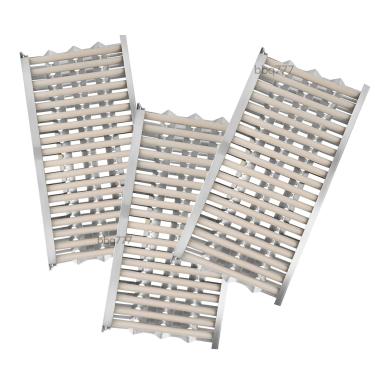 Imagem de Kit completo de reposição (pacote com 3) da soldbbq – Bandeja radiante e varão de cerâmica de 18 5/8" x 9 7/8" para Modles de Grelha a Gás DCS BGA36, BGA48, BGB36 e BGB48, etc.