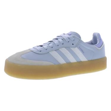 Imagem de adidas Tênis feminino Sambae, Halo Blue Spark Metallic, 37