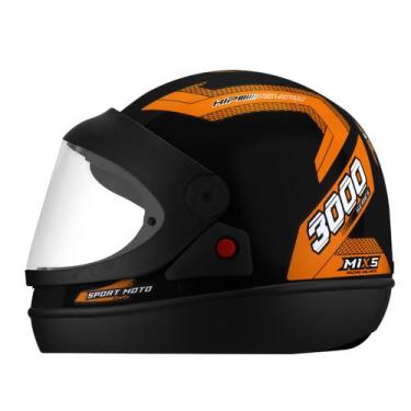 Imagem de Capacete Fechado Moto Mixs New Automatic Masculino Feminino Segurança 