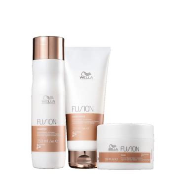 Imagem de Kit Wella Professionals Fusion Trio (3 Produtos)
