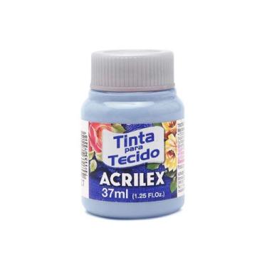 Imagem de Tinta Para Tecido Acrilex Fosca 37ml Escolha a Cor, 811 - AZUL BEBE