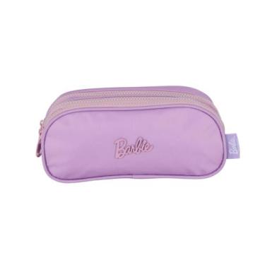 Imagem de Estojo Triplo Barbie Lilás ET47720BB Lançamento 2025 Luxcel