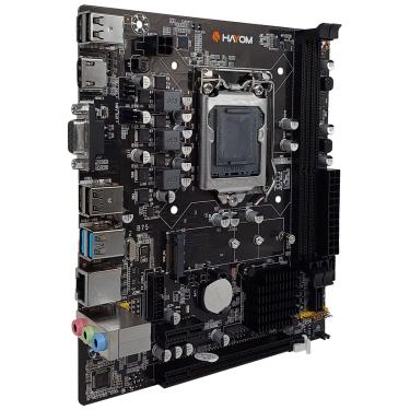 Imagem de Placa Mãe Hayom B75  Intel 1155, DDR3, Micro ATX- OEM