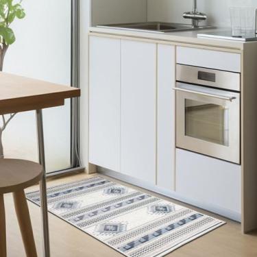 Imagem de 2 Tapete Cozinha Antiderrapante Absorvente Js Fu 50 x 80 Vr - IDEALIZA
