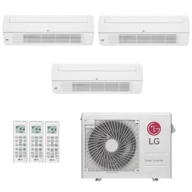 Imagem de Ar-Condicionado Multi Split Inverter LG 21.000 (2x Evap Cassete 1 Via 