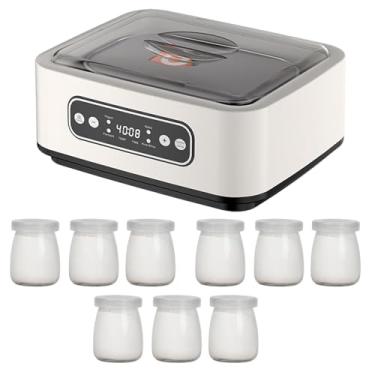 Imagem de IEUDNS Fabricante de iogurte 1.6L doméstico DIY DIY Multifuncional de sobremesas multifuncionais Máquina de iogurte automática para reuniões de festas
