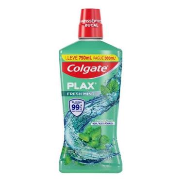 Imagem de Enxaguatorio Bucal Colgate Plax Fresh Mint 750ml Enxaguante