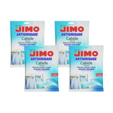 Imagem de Kit Com 4 Anti Umidade Cabide 250g Desumidificador Para Guarda Roupa A
