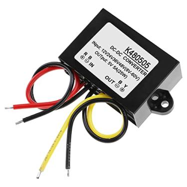 Imagem de Módulo do Conversor DC-DC 12V 5V para Eletrônicos de Carro à Prova D'água