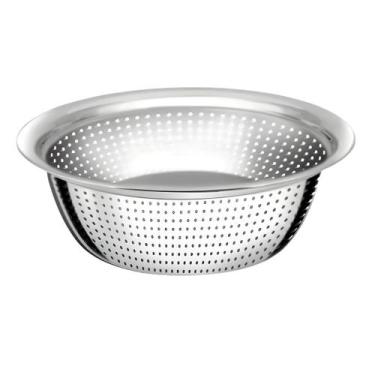 Imagem de Escorredor De Massas Macarrão Arroz Legumes Salada Inox 28cm Uny Home 