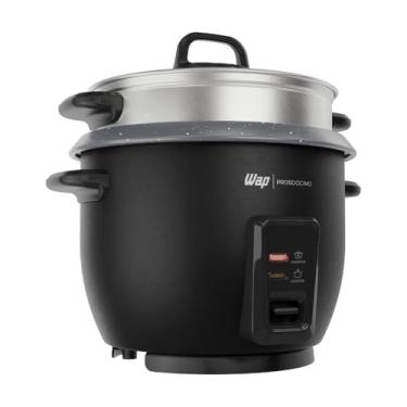 Imagem de WAP Panela de Arroz Elétrica WRC1000 2 em 1, Suporte para Cozimento de Legumes à Vapor e Desligamento Automático 220V